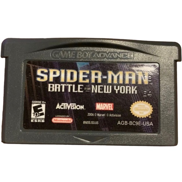 Spider-Man:  Battle New York - Nintendo GAME BOY ADVANCE Game Cartridge - Picture 1 of 1
